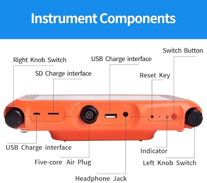 PQWT L4000 Electric Underground Water Leak detectors Equipment, Indoor and Outdoor Leak Detection