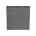 MECCANIXITY 1pcs 3/8"(10mm) x4 x4 Steel Plate, Black Hot Rolled A36 Steel Sheet Plate Base, Square Weldable Metal Discs for Industrial Construction Structural Support