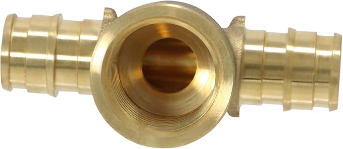 XFITTING Pex A 1/2 Inch x Pex A 1/2 Inch x 1/2 Inch Female NPT Tee, Pex A Female NPT Tee, 29-6-3=10XX, 10 Pieces