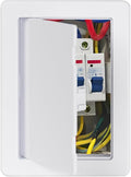 Donext Access Plumbing Panel for Drywall Ceiling, 4x6 in Plastic Access Door, Wall Hole Cover Plate for Plumbing & Electrical & Wiring, White