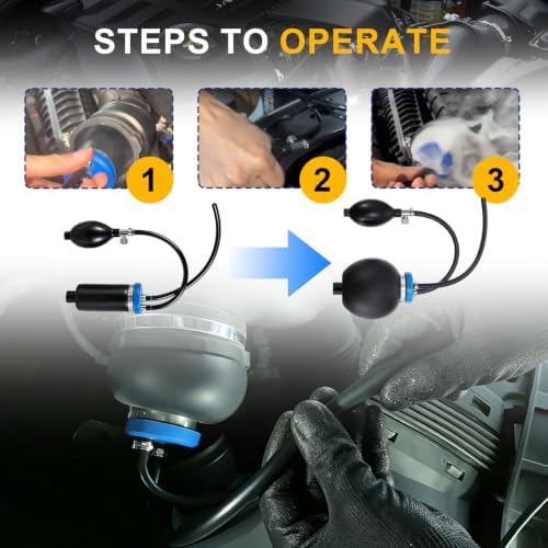 Easy Intake Adapter, Automobile Smoke Leak Tester Adapter, 1PCS