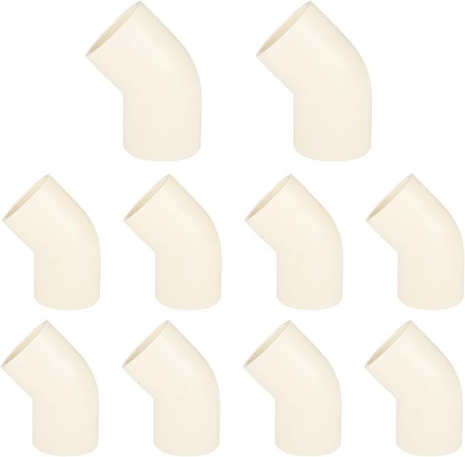 10-PACK EFIELD CPVC Elbow,1" Slip x Slip 45-Degree Elbow Fitting,(CPVC009-10)