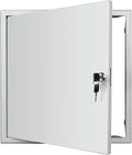 Donext Access Panel for Drywall/Ceiling, Wall Hole Cover with Lock and Keys, 16"x16" Metal Access Door, Concealed Service Door for Electrical and Plumbing