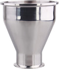 DERNORD Sanitary Fitting Reducer Fitting SUS304 Tri Clamp Ferrule Style 6" Tube OD to 3" Tube OD