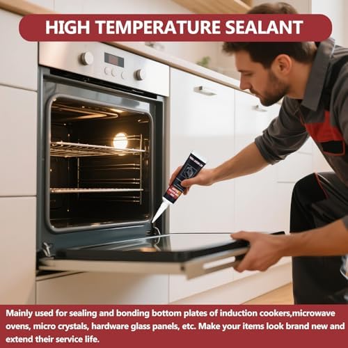 100ml Clear Oven Heat Resistant Glue, 570°F Heat Resistant ﻿