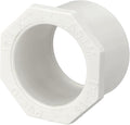 1Pcs 1 1/4" x 1" PVC Reducer Bushing Fitting, SCH40 (Spigot x Socket) Furniture Grade PVC Pipe Fitting, Reducer Bush Adapter for Home Sewer Plumbing, Industrial, Pipe Connection