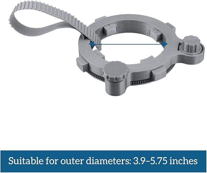 RV Hose Fastening Device, 90-Degree Elbow, RV Must Haves, RV Sewer Hose Support, Prevents Waste Lines from Dislodging While Dumping