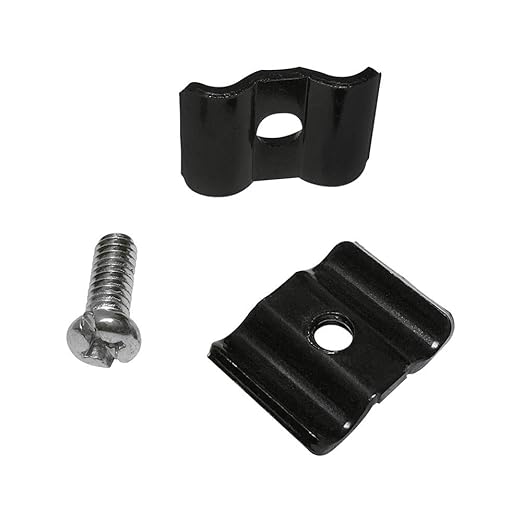 Only Hangers Gridwall Joining Clip Connectors for Grid Panels - Pack of 24 - Black Color