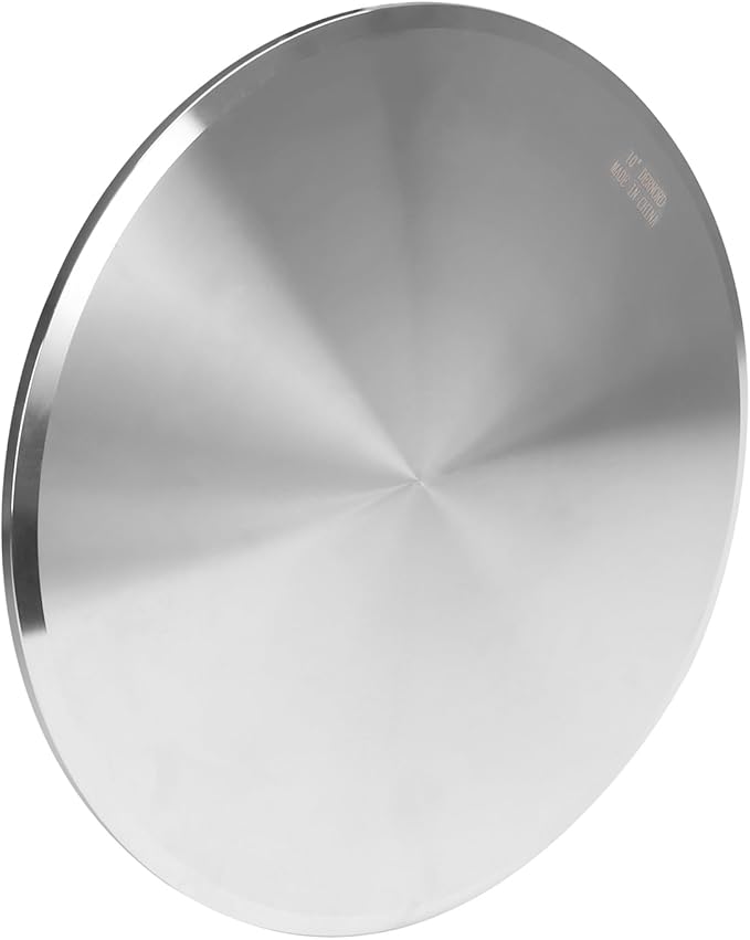 DERNORD End Cap fits Tri-Clamp Ferrule Flange Stainless Steel 304 End Cap fits Sanitary Fitting Clamp (10" (254mm) Tube OD)