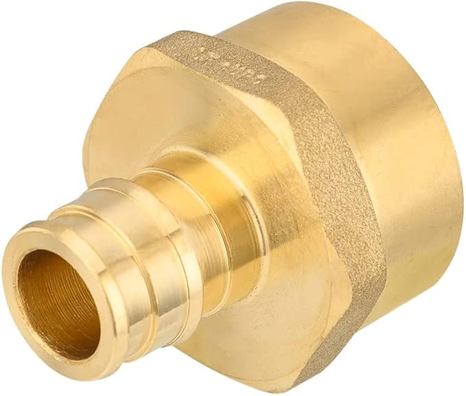 (Pack of 20) EFIELD Pex A Full Flow Expansion Brass Fittings 1/2" Pex x 3/4" Female NPT Adapter, ASTM F1960,(PEX1960031-20PCS)