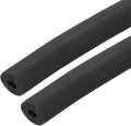 2pcs 1/6" ID Pipe Insulation Foam Tube, EPDM Pipe Cover 4/9" OD Wrap Roll Bar Tubing 4.9FT Long - Insulation Freeze Heat Preservation for Guitar Stand/AC Units/Exercise Machine