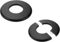 2 Pcs Wall Split Flange, ABS Round Self-Adhesive Escutcheon Plate Buckles Design for 2"/51mm Diameter Pipe