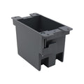 1-Gang PVC Old Work Switch/Outlet Electrical Box,14 cu.in.Old Work Electrical Box 1 Gang Extra Deep,ETL,for Home Improvement,Plastic Junction Box for Switches(1 Pack)