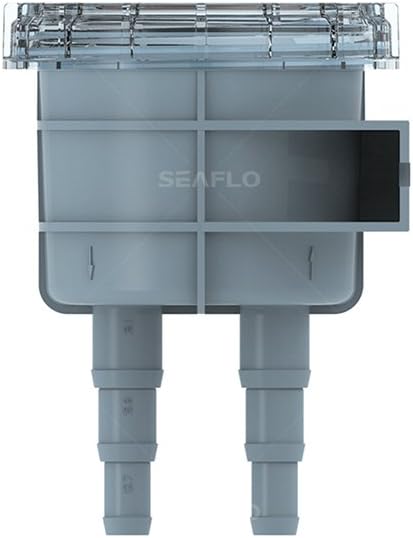 SEAFLO Raw Cooling Water Intake Basket Strainer for Seawater Marine & Boat