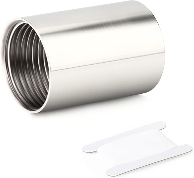 TAISHER 1PCS Stainless Steel Pipe Fittings, 1-1/4" NPT Female x 1-1/4" NPT Female Threaded, 6" Length Nipple Cast Pipe