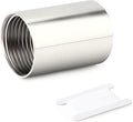 TAISHER 1PCS Stainless Steel Pipe Fittings, 1-1/4" NPT Female x 1-1/4" NPT Female Threaded, 6" Length Nipple Cast Pipe