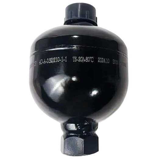 Autovo 3/4-16, 20cu.in (0.32L) UNF Diaphragm Accumulator 4786psi Max Working Pressure