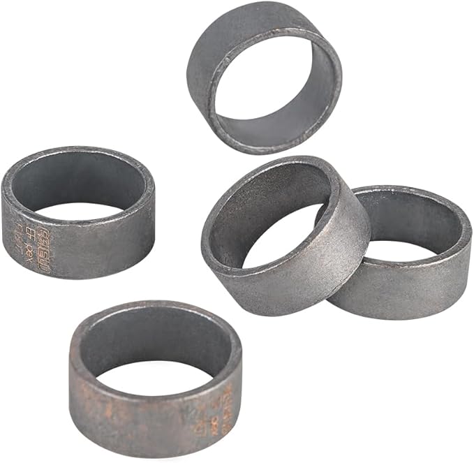 100-Pack in Bottle EFIELD 1/2" Pex Copper Crimp Rings For Pex Pipe Connection,Black-Oxidized Surface Treatment,(CLAMP024)