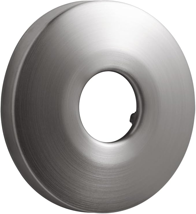OFFO Shower Arm Flange Brushed Nickel 2.5 Inches in Outer Diameter Replacement Shower Head Arm Escutcheon Plate Suitable for Most Brands Shower Head Arms