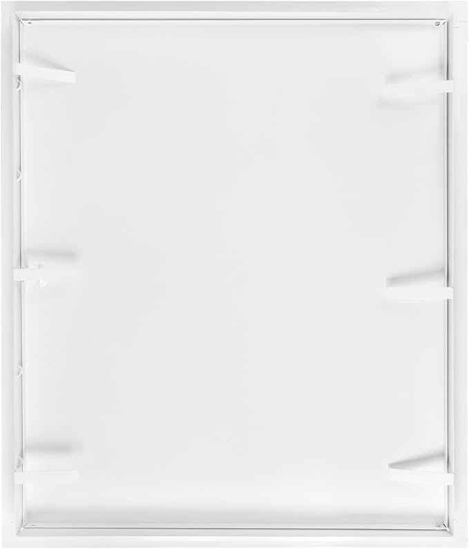 20 x 24 Inch White Rectangular Metal Plumbing Access Panel - Indoor Wall Access Door for HVAC, Wall, Ceiling, and Drywall with Panel - Opening Box Door Cover - Easy to Install