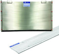 2 in 1 Bundle - Inside Mount Door Flood Barrier Shield (5027MA) + Door Flood Barrier Threshold (319MA), Size:(24'' x 40'')