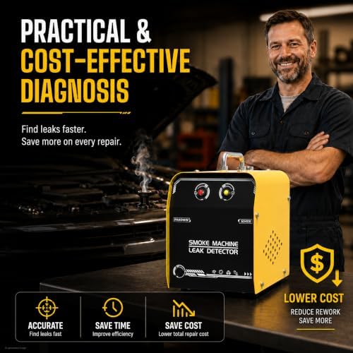 Smoke Machine Tester Tool - 10s Rapid Smoke Output