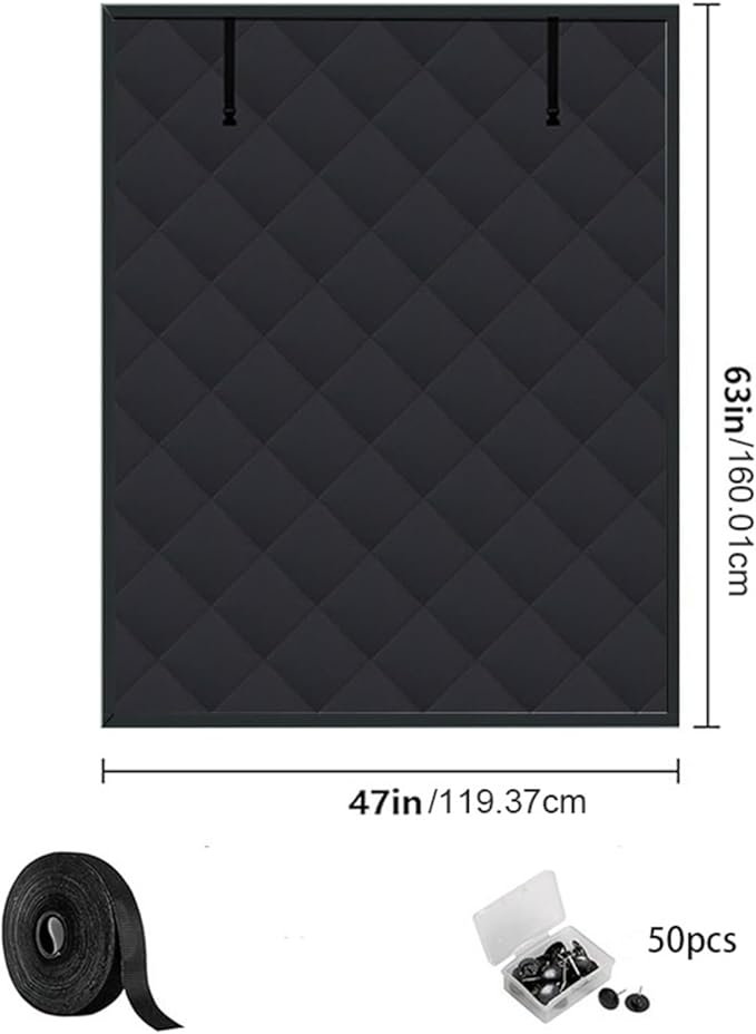 Thermal Insulated Window Cover, Window Insulation for Winter Tape Fastened Thermal Cover Roll Curtain Cold Weather Curtains Covers Kit Draft Stopper Blackouts Curtain for Home Keep Heat