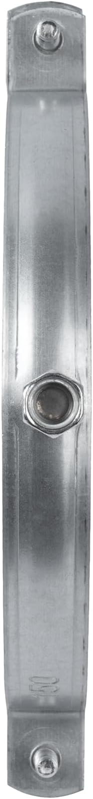 6" Inch Galvanized Pipe Hanger - Conduit Mounting Clamp - Tube Brackets - Pipe Clamps - Tube Wall Mounting Bracket Clamp - Rigid Conduit Holder - PVC and Metal Pipe Attachment Hanger