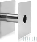 Thickening Stainless Steel Vent Wall Thimble,Suitable for Walls Ranging from 4.7 "to 7.0",for Indoor Gas Tankless Water Heater,Ideal for Home Heating and Bathroom Setups (silver, 2.36In)