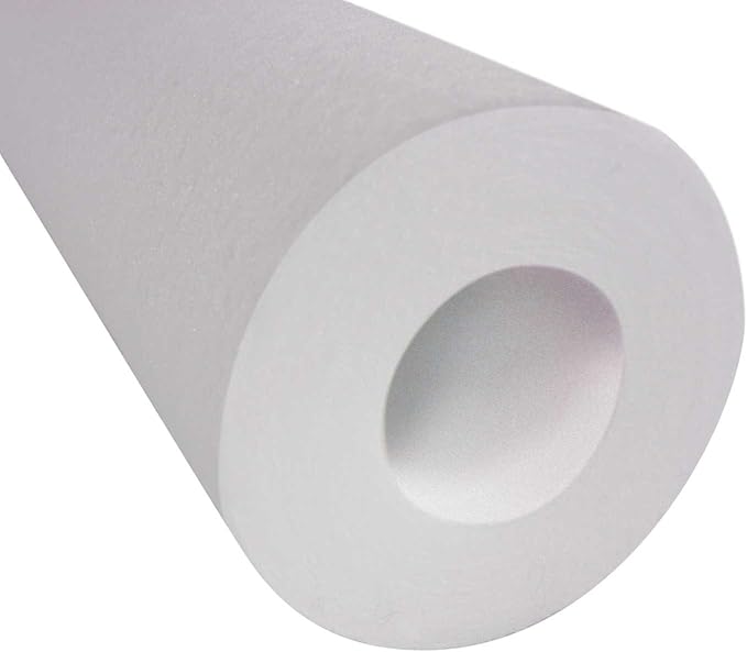 Tier1 25 Micron 10 x 2.5 Inch | 6-Pack Spun Wound Polypropylene Whole House Sediment Water Filter Replacement Cartridge | Compatible with Pentek PD-25-934, American Plumber W25P, Home Water Filter