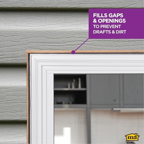 MD Building Foam Backer Rod for 3/4in Gaps and Joints, Gray, 15ft