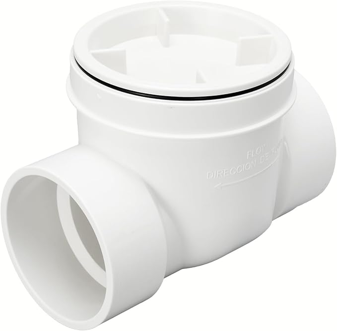 3 Inch Pvc Backwater Valve,Sewer Check Back Flow Preventer Drain Backflow Preventer Valve,Prevent Sewage And Rainwater From Flowing Backflow