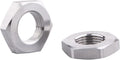DERNORD Cast Pipe Fitting Stainless Steel 304 Hex Locknut 3/8 Inch NPT Female (Pack of 2)