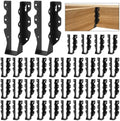 48 Pcs 2"x 8" Joist Hanger|Q235B Carbon Steel