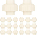 (20 Pack) EFIELD 1/2" Inch CPVC Slip Union, CTS x CTS Union Solvent Connection Fittings,(CPVC030-5-20PCS)