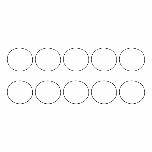 HARFINGTON 10pcs Nitrile Rubber O-Rings 90mm OD 86mm ID 2mm Width Metric Buna-N NBR Sealing Gasket Plumbing Sealing Repair O Rings for Car Auto Vehicle Repair Faucet Air Gas