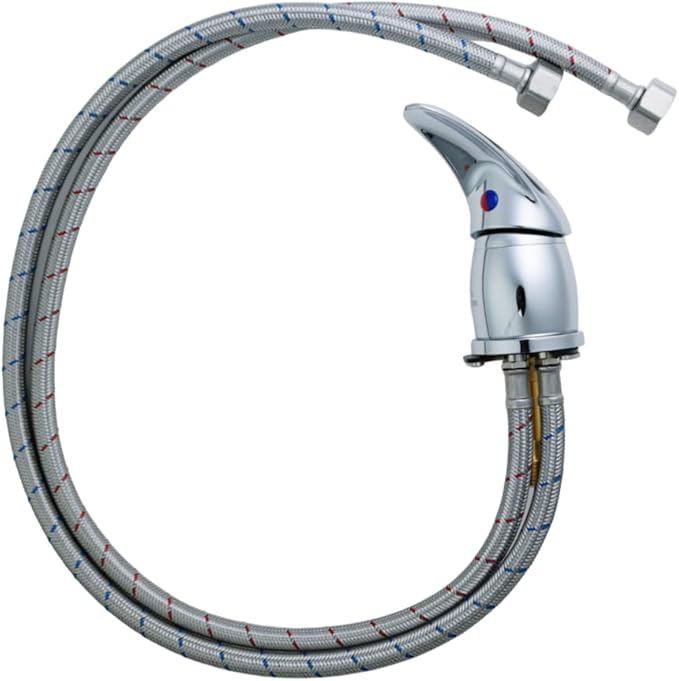 UPC Certified Salon Shampoo Bowl Salon Sink Faucet, Sprayer & Vacuum Breaker OMWAH SU-94 (1)