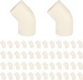 50-PACK EFIELD CPVC Elbow,3/4" Slip x Slip 45-Degree Elbow Fitting,(CPVC008-20-50PCS)