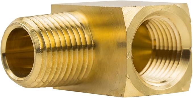 Street Elbow 90 Degree 1/2" Male NPT x 1/2" Female NPT Pipe Connector 5-Pack