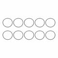HARFINGTON 10pcs Nitrile Rubber O-Rings 52mm OD 48mm ID 2mm Width Metric Buna-N NBR Sealing Gasket Plumbing Sealing Repair O Rings for Car Auto Vehicle Repair Faucet Air Gas