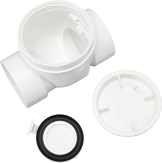 4 Inch Pvc Backwater Valve,Sewer Check Back Flow Preventer Drain Backflow Preventer Valve,Prevent Sewage And Rainwater From Flowing Backflow