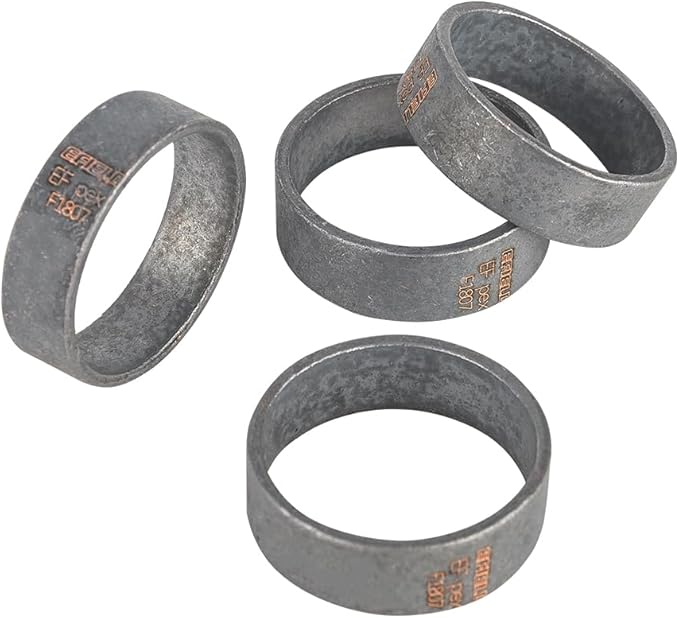 100-Pack in Bottle EFIELD 3/4" Pex Copper Crimp Rings For Pex Pipe Connection,Black-Oxidized Surface Treatment,(CLAMP025)