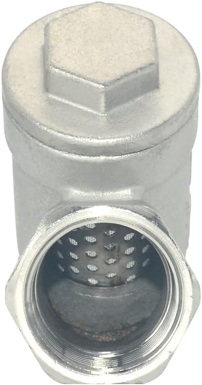 3/4" WYE Strainer Mesh Filter Valve,800WOG Y-Spring NPT Female Check Valve,Stainless Steel SS316 CF8M