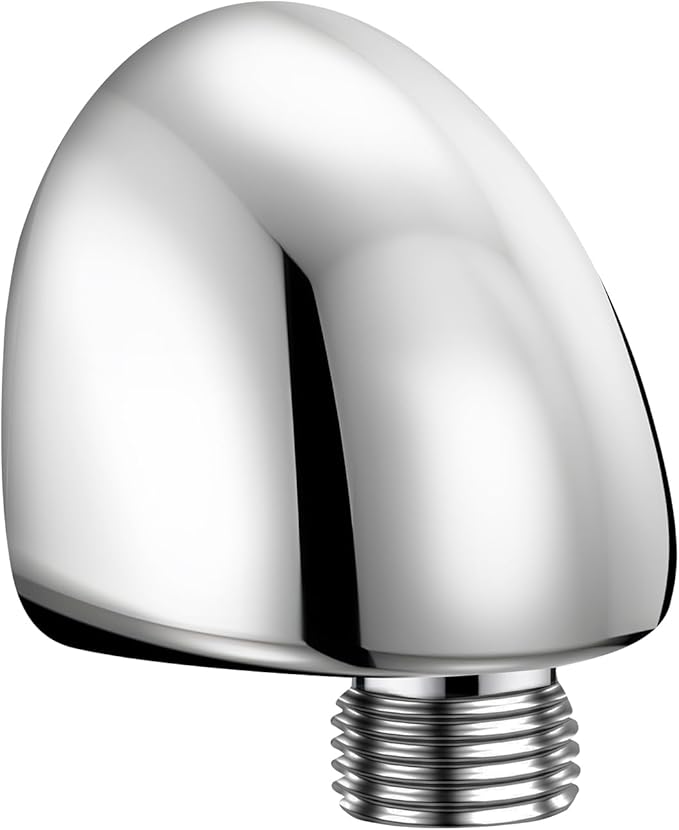 50560-PN-PR Wall Supply Elbow for Hand Shower Adapter, Water Supply for Hand Held Shower, Wall-Mount Elbow, Lumicoat Polished Nickel