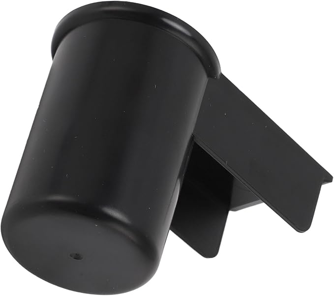 Dishwasher Air Gap Cover with Ramp, Replacement Air Gap Overflow Spout Extender for Dishwasher Air Gap Overflow Extender With Ramp For Kitchen Sink(Black)