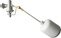 ABS Balanced Float Ball Valve, 100 psi Pressure, 1/2 inch PT Male