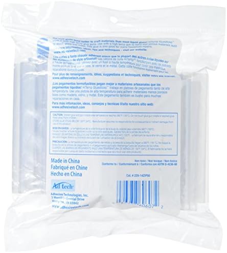 Adtech W229-14ZIP50 4 inch Glue Sticks,