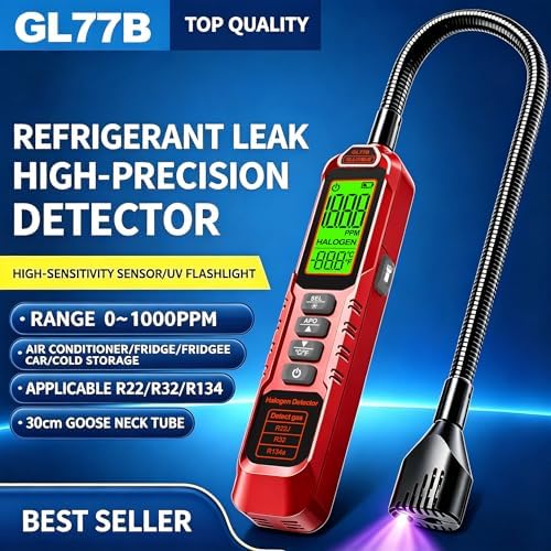 HVAC Refrigerant Leak Detector, AC Halogen Leak Detection