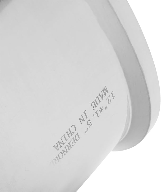 DERNORD Tri Clamp Bowl Reducer Sanitary Fitting Stainless Steel 304 (Tri Clamp Size: 12 inch x 1.5 inch)