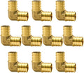 10 Pack 3/4" PEX Fittings, PEX Elbow Fittings